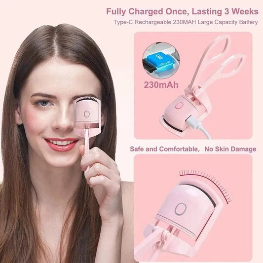 LuxCurls Electric Eyelash Curler - NestifyLuxCurls Electric Eyelash Curler