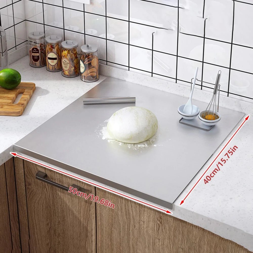 Non-Slip Stainless Steel Cutting Board - NestifyNon-Slip Stainless Steel Cutting Board