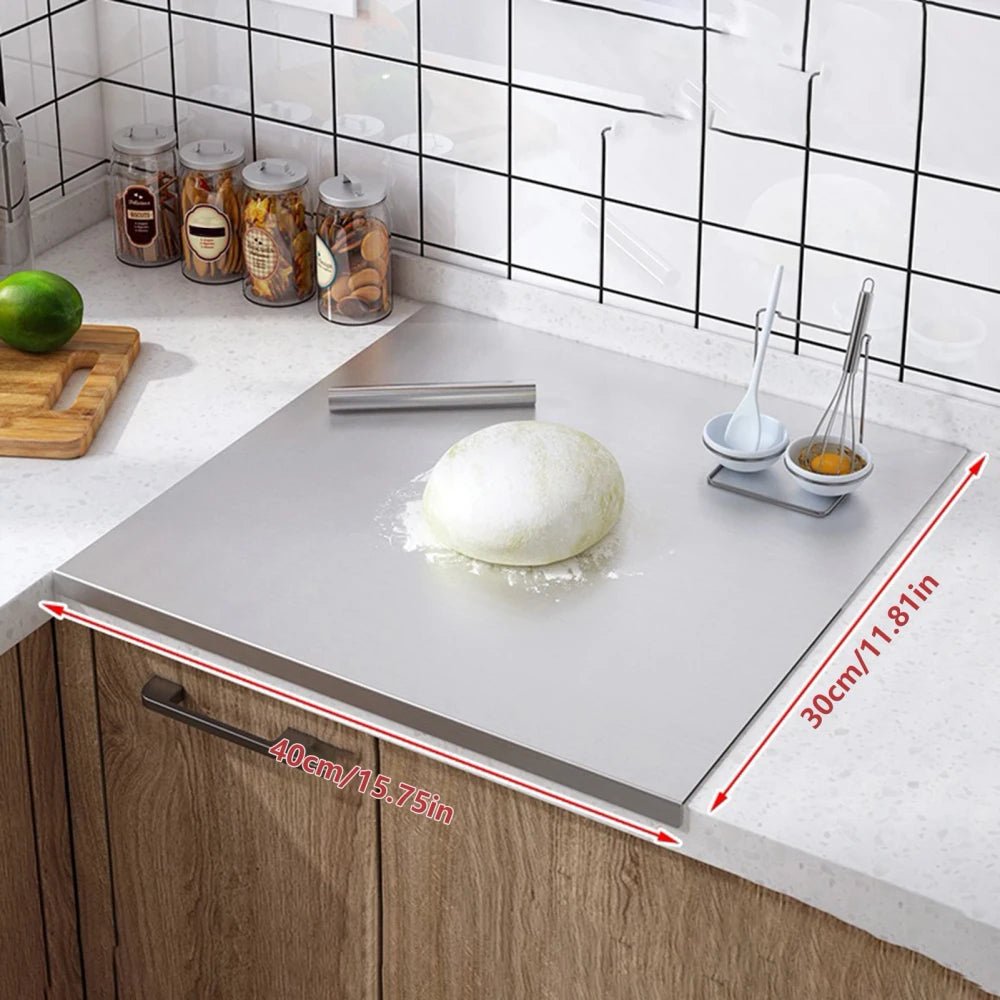 Non-Slip Stainless Steel Cutting Board - NestifyNon-Slip Stainless Steel Cutting Board