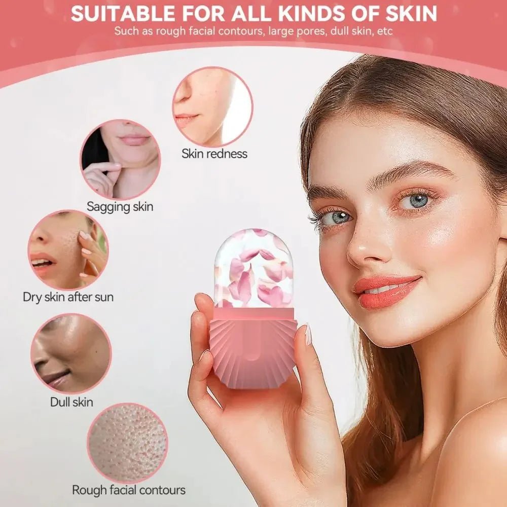 Silicone Cube Facial Ice Roller - NestifySilicone Cube Facial Ice Roller
