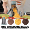 Versatile Manual Rotary Vegetable Slicer - NestifyVersatile Manual Rotary Vegetable Slicer