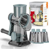 Versatile Manual Rotary Vegetable Slicer - NestifyVersatile Manual Rotary Vegetable Slicer