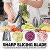 Versatile Manual Rotary Vegetable Slicer - NestifyVersatile Manual Rotary Vegetable Slicer