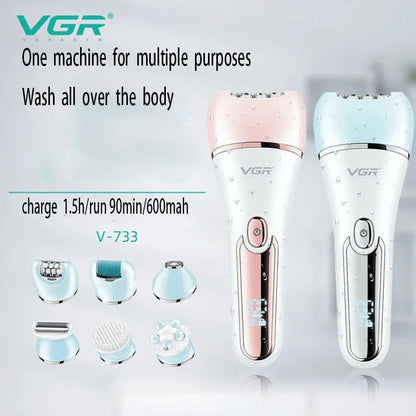 VGR Women's Epilator Shaver Set - NestifyVGR Women's Epilator Shaver Set